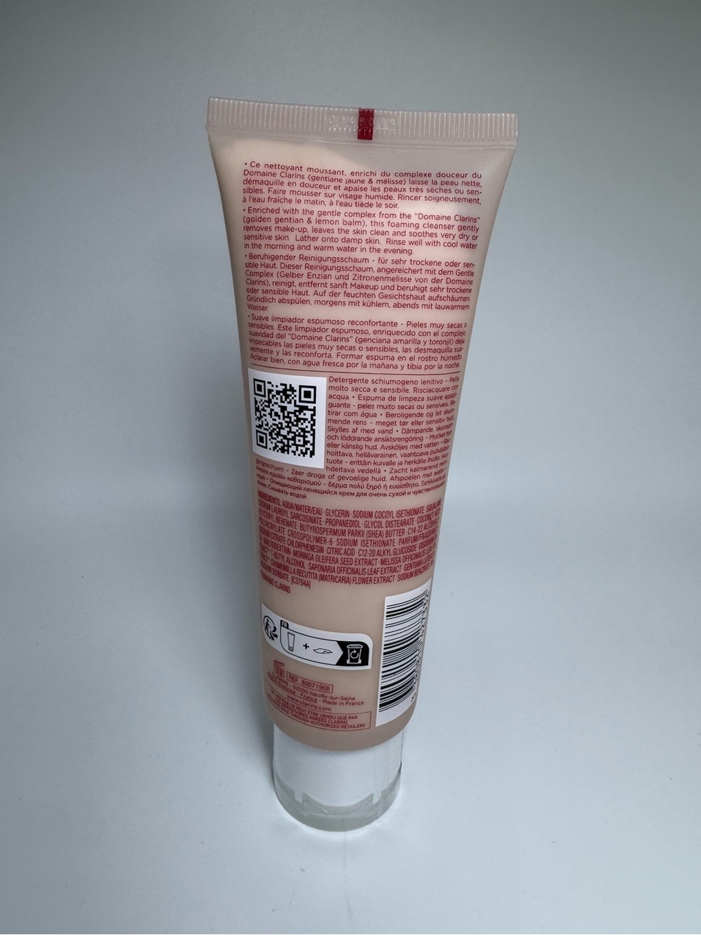 Clarins Face Cleanser Soothing Gentle Foaming with Shea Butter NWT - Picture 5 of 6